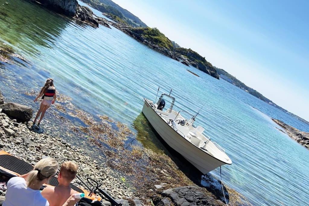 Eksklusiv Rorbu - Havblikk 1 - Batutleie Villa Bekkjarvik Buitenkant foto